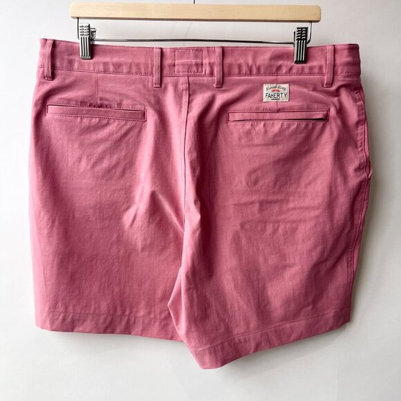 Faherty Men All day shorts , pink, Size 35 B168 - Picture 5 of 12